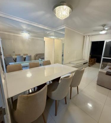 Apartamento aconchegante em Guarujá com 3 quartos