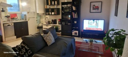 Apartamento bem eluminado e vista
