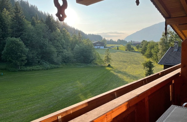 Apartment 'Bergglück Wildschönau' with Mountain View, Balcony and Wi-Fi