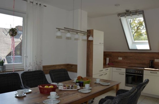 Apartment hayloft/straw chamber - Spreewaldscheune am Fließ-Ferienwohnungen am