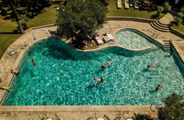 Apartment in Gerakini with a shared swimming pool