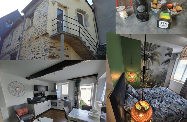 Apartment T2 ★ Le Jungle ★ Downtown quiet courtyard side