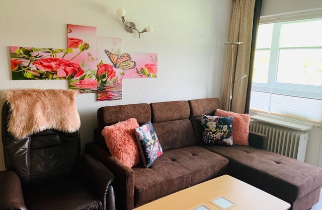 Apartment with loggia in a quiet complex, about 10 minutes walk to the