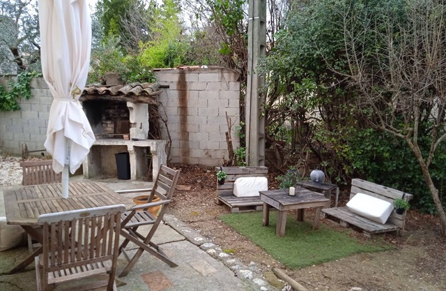 Apartment with terrace and garden.