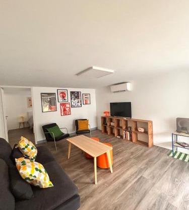 Appartement rétro nature avec jardin 15 min Toulouse centre