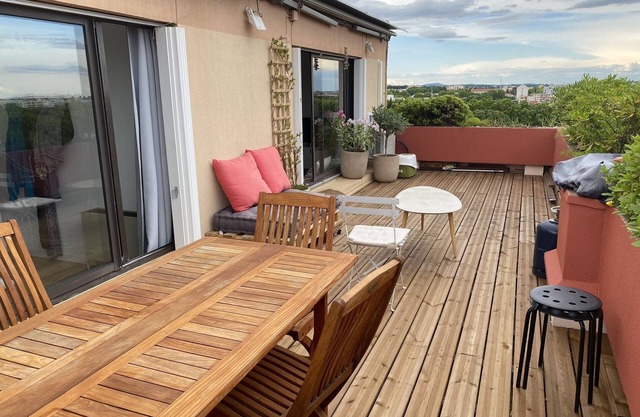 Appartement sur le Toit, 3 Chambres vue sur Montpellier