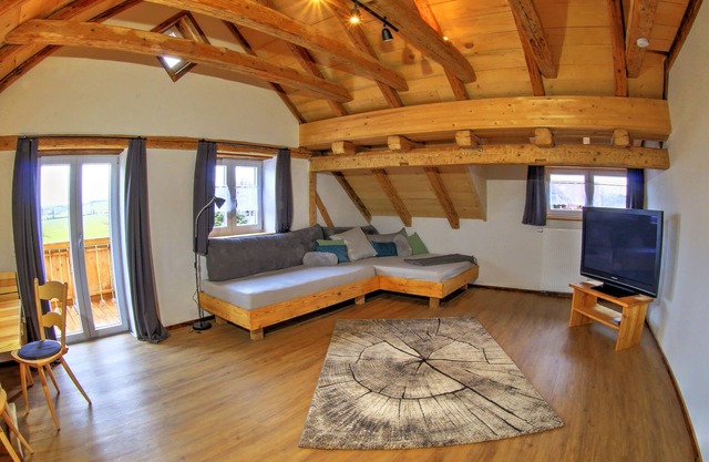 At the rustic Mattes - apartment "Eva" . Beautiful open penthouse