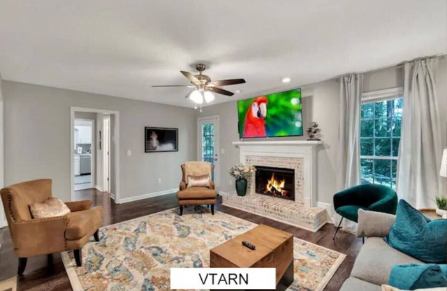 ATH - Sleeps 8 - 4 Beds - Fenced/Pet friendly - VTarn