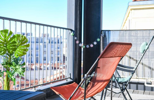 Bail mobilité - Studio cosy avec terrasse et vue