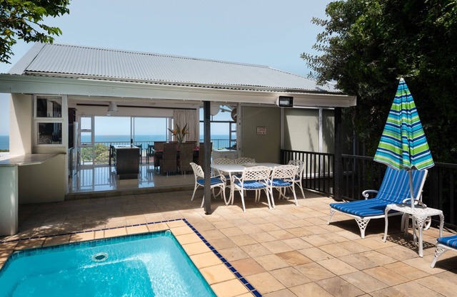 Beach Home: Magnificent Sea Views, Pool, Golf, A/C, Wifi, Secure Estate.