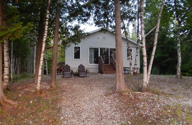 Beachfront Cottage on Lake Huron in Straits of Mackinac