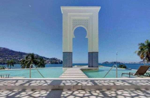 Beautiful apartment with Sea View and Pool in Aca