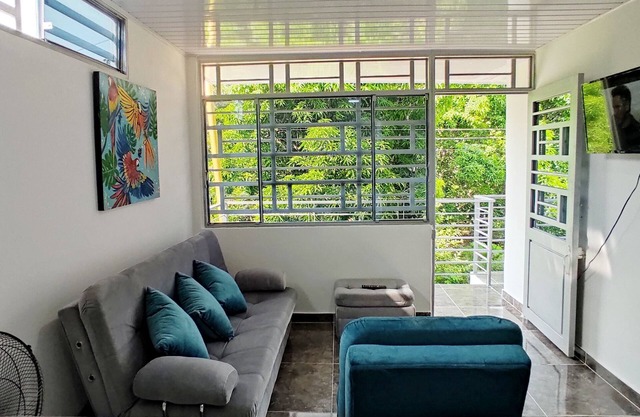 Beautiful apartment with country view and services