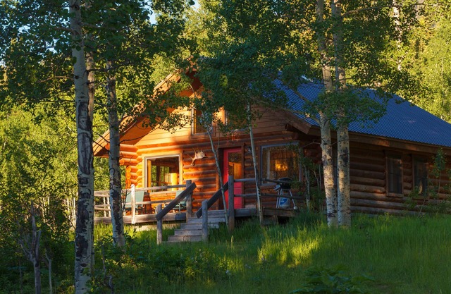 Beautiful Log Cabin on Historic Trail Creek Ranch in Jackson Hole