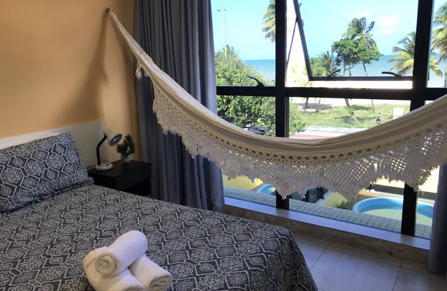 Bela Hospedagem - Lindo flat frente mar