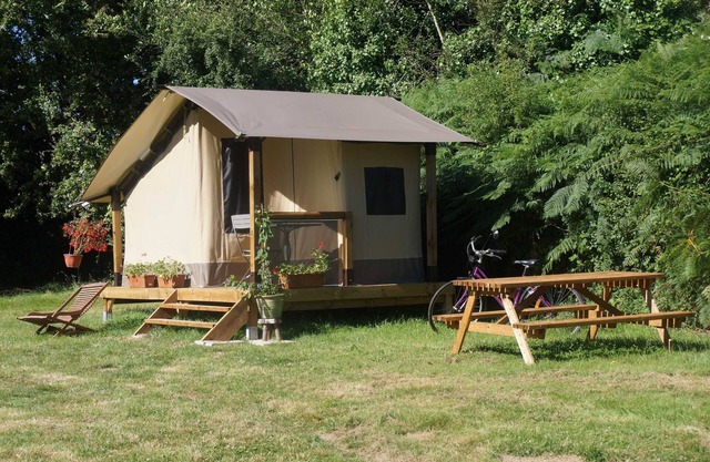 Bivouac in the wilderness