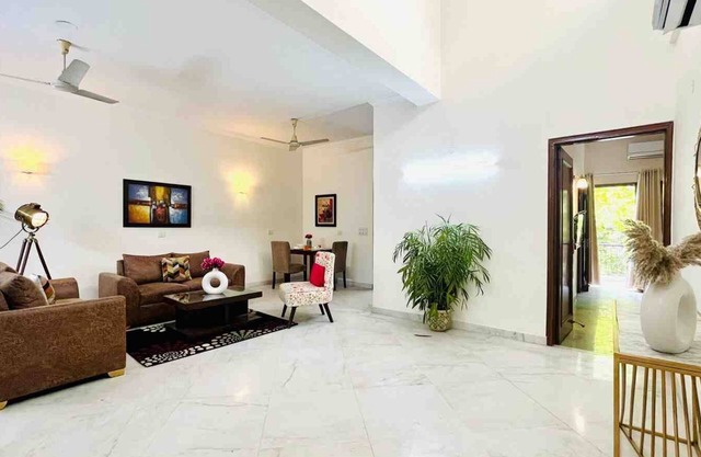 BluO 2BHK Panchsheel Enclave -Balcony, Parking