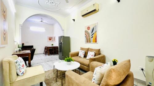 BluO Modern 1BHK Rohini - Parking , Balcony