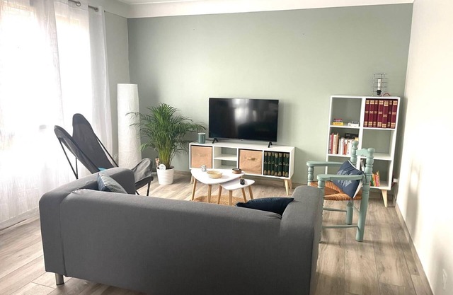 Bright & pretty apartment between sea & mountains - beaches 15mn/Perpignan 5mn