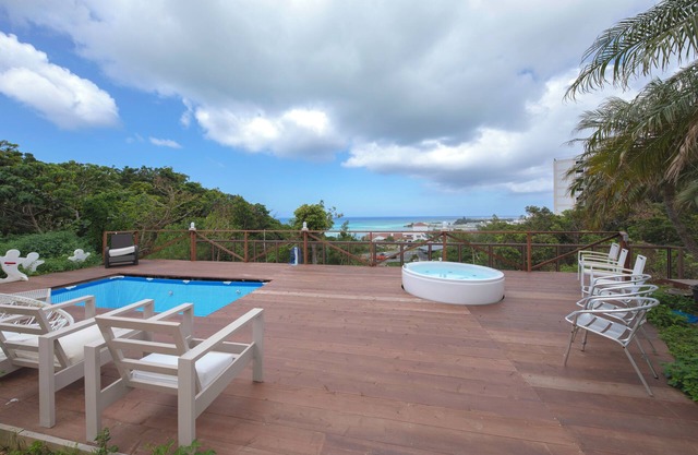 C 380㎡ Seaview on the Top of Onna Quiet 4BR 3bath