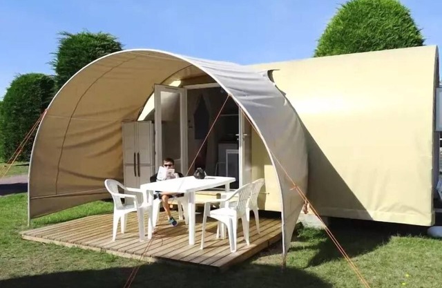 Camping La Ribière* - Coco Sweet 3 rooms 4 people Without Sanitary