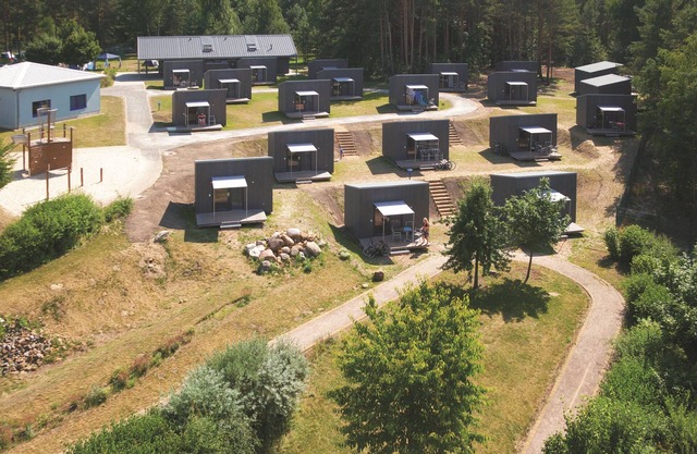 Campinghütte für 4 Personen - Hafencamp Senftenberger See