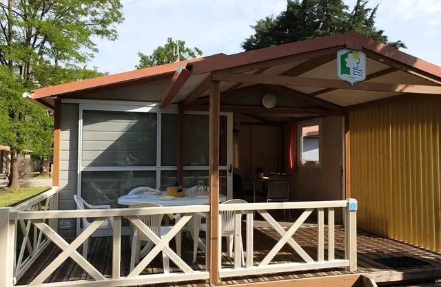 Campsite le Verger de Jastres * - Chalet MOREA 5 persons