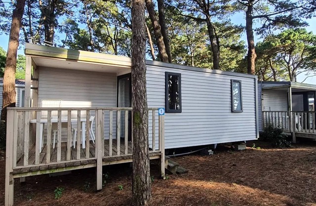 Campsite Ushuaia Villages the Estuary * - Mobil home Classic - 25m2 - 2 bedrooms - semi-covered terrace side 4 people