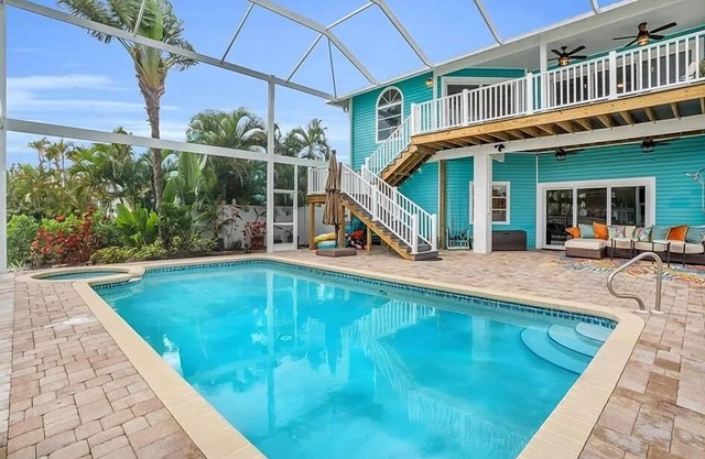 ☀️Canal Front with Private Pool🐾Pet Friendly🌴Island Escape