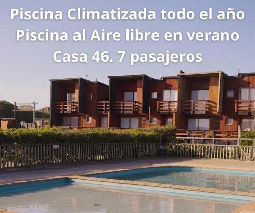 Casa 46 en condominio Piscina Climatizada