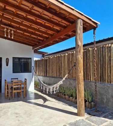 Casa de praia com churrasqueira 100