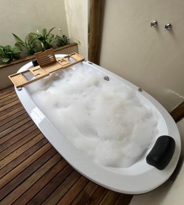 Chalé com Banheira de Hidromassagem