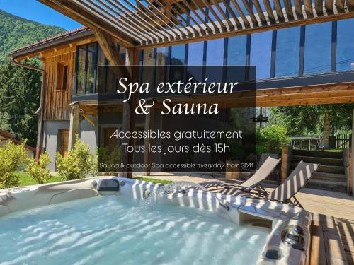 CHALET 1703 - Refuge Alpin avec Spa & Sauna - l'esprit maison au Coeur des Alpes - Adults Only