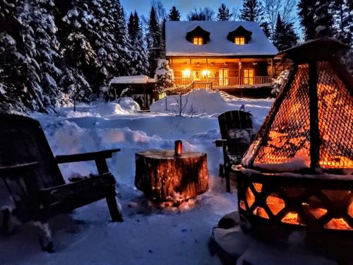 Chalet des Sources SPA Gazebo panoramique
