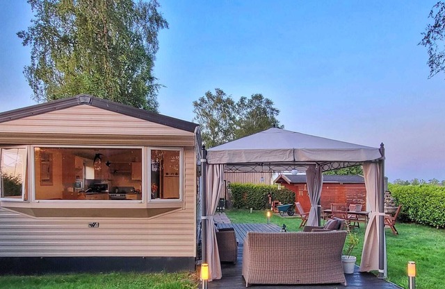 Chalet E009 with a big Garden