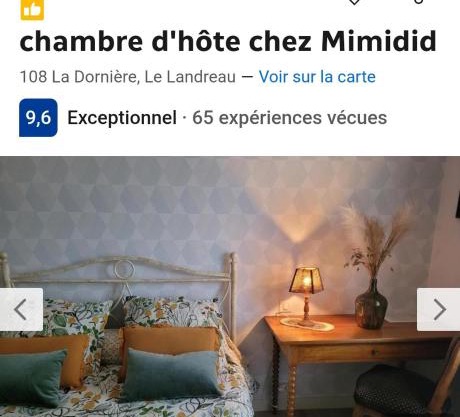chambre d'hôte chez Mimidid