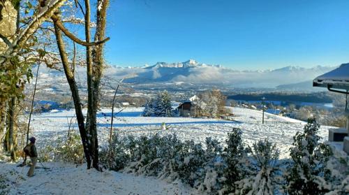 Charmant chalet 8p calme et vue sur montagnes