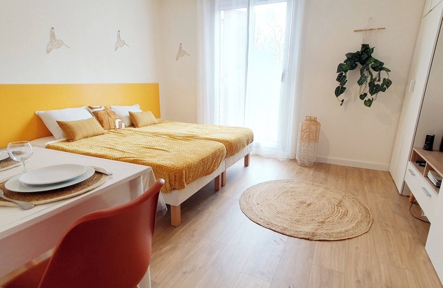 Charmant Studio vue Montagne Proche Ville et Thermes