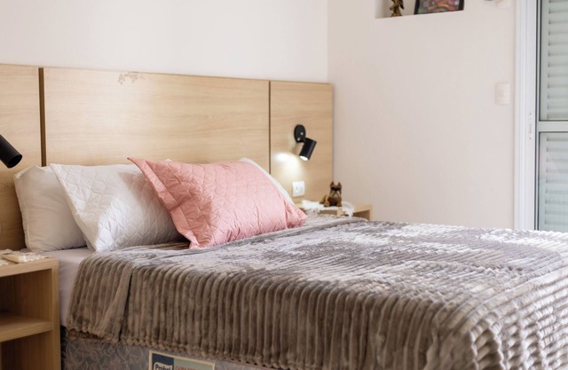 Charming 1-bedroom apartment with AC, fitness room in wonderful Indaiatuba