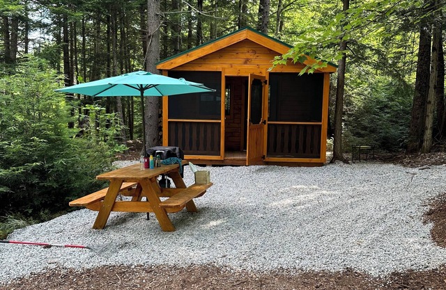 Charming cabin with AC in the White Mountains nTamworth Nh