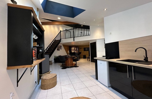 Charming Love Room with private spa Romantic getaway 2 steps from Belgium