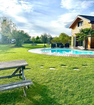 Chez Seb et Lilou - Chalet - piscine partagée - parking - proche Mulhouse