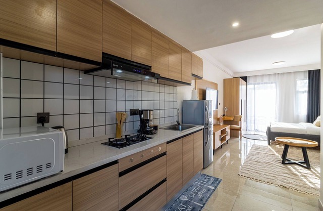 Chic studio with WiFi and fitness room in lovely Nairobi