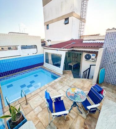 Cobertura 51 de 3 quartos com piscina e churrasqueira privativa
