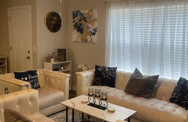 Come relax in a new part of town!