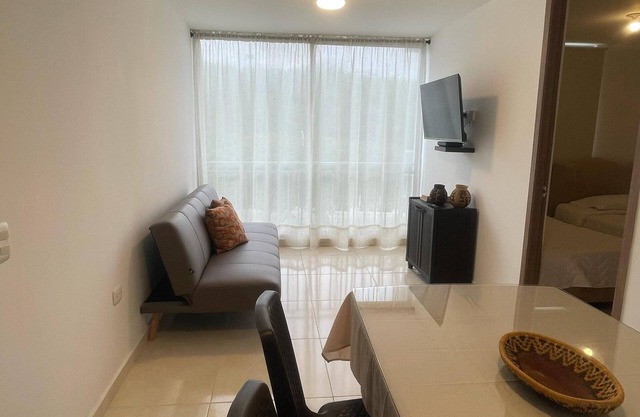 Comfortable and central apartment in Barranquilla 2-bedroom with AC.