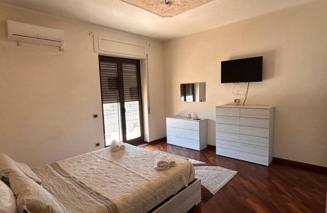 Comfortable apartment with kitchen and terrace for groups of friends and families
