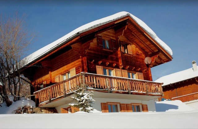 Comfortable chalet at 1900m directly on the 4 Vallees piste