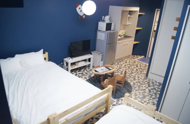 Concept twin 2 double beds separate bath and toi - Room 207/Osaka Ōsaka
