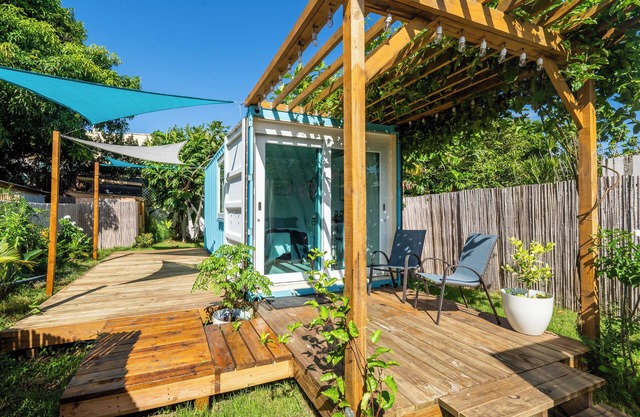 Container Home Glamping by the Beach!
